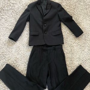 Calvin Klein gray suit. Boys size 12 Regular.